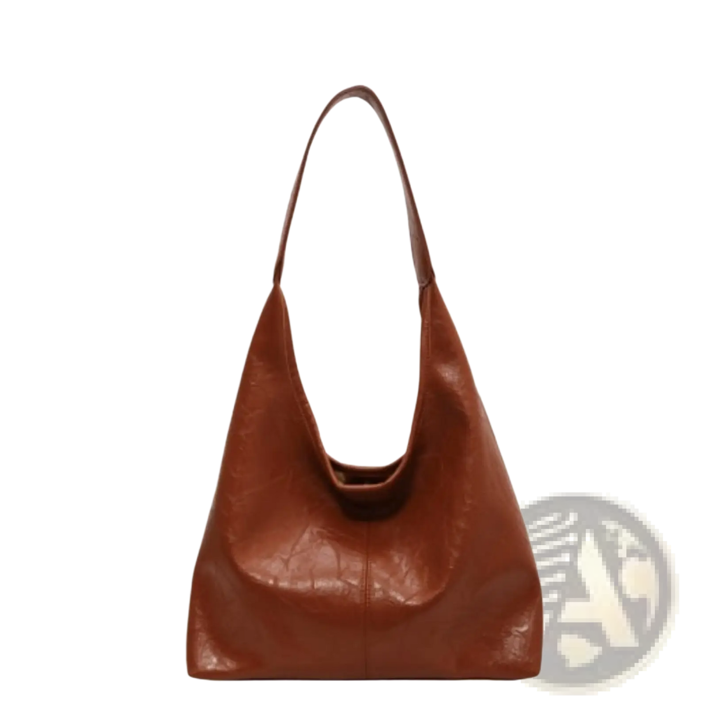 Vintage Leather Tote Bag Large Capacity Shoulder Handbag