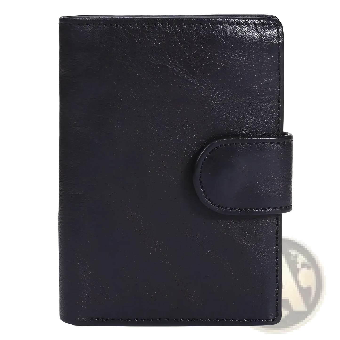 Vintage Leather Wallet Slim Cowhide Bifold Coin Purse