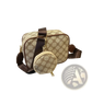 Vintage Monogram Shell Crossbody Bag with Coin Pouch