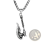 Vintage Nordic Rune Pendant Stainless Steel Viking Necklace