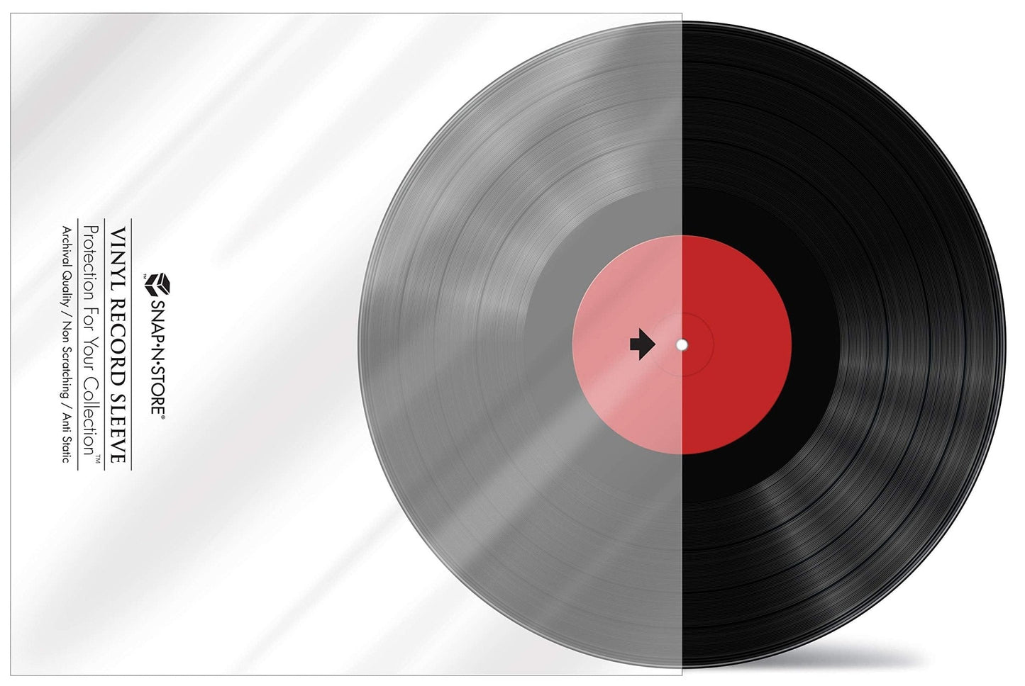 विनाइल रिकॉर्ड स्लीव्स - 25 का पैक