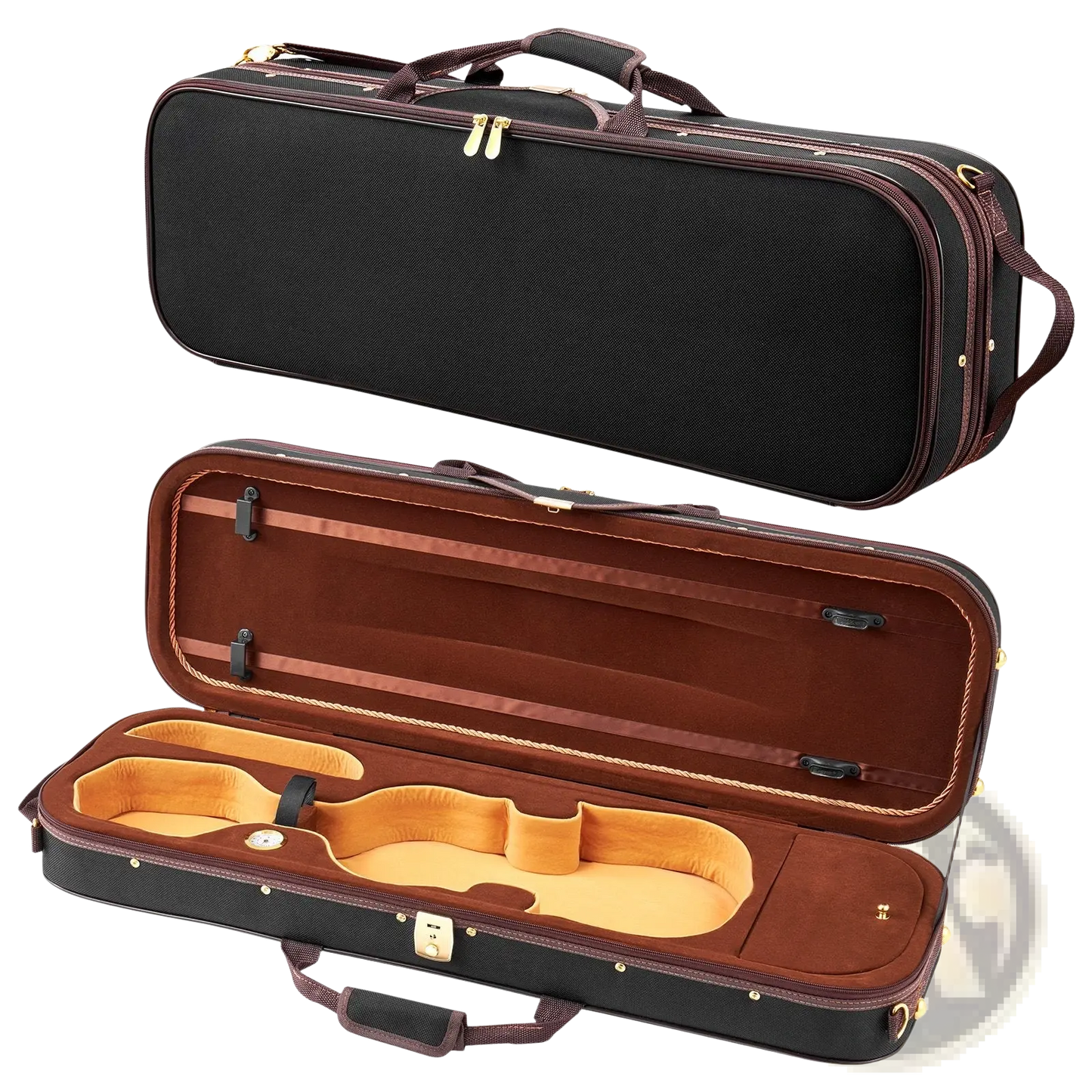 Violin Case 4/4 Full Size Lightweight Oblong Hard Bag