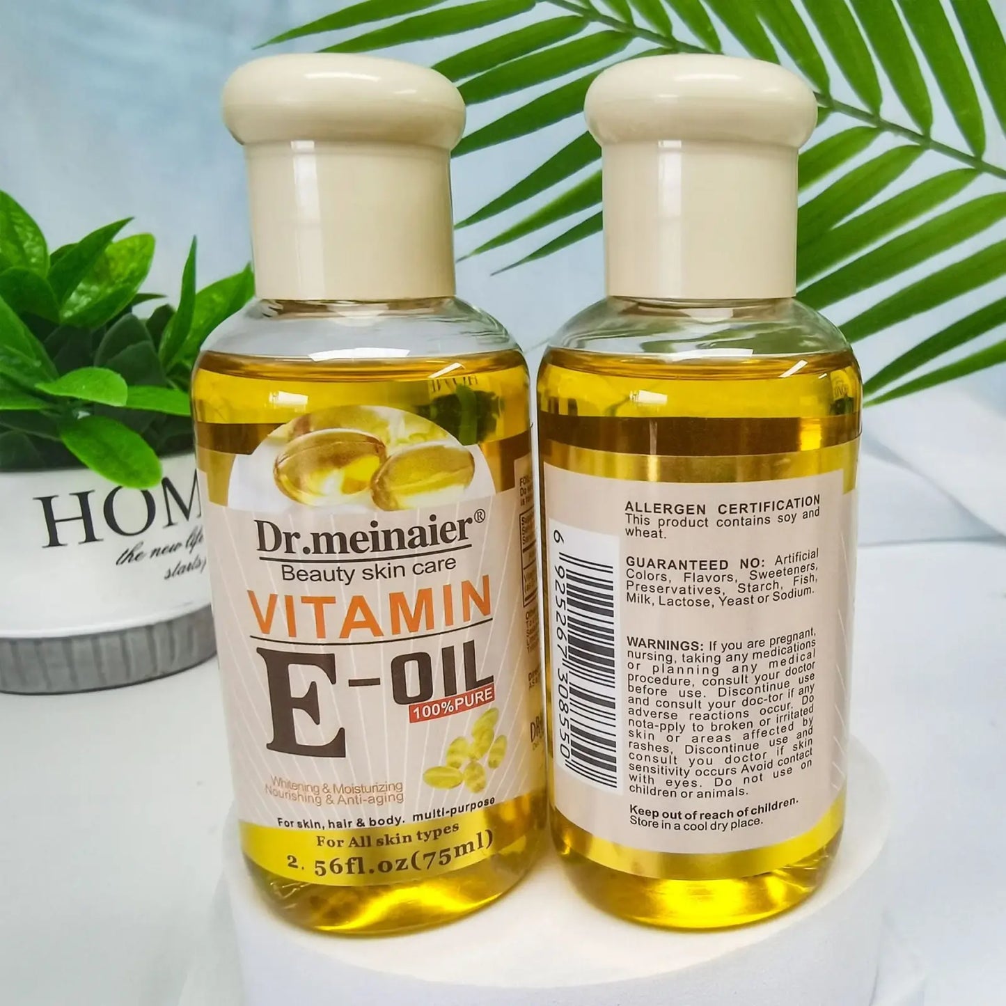 Vitamin e Synthesis Oil for Face Body and Hair 75ml