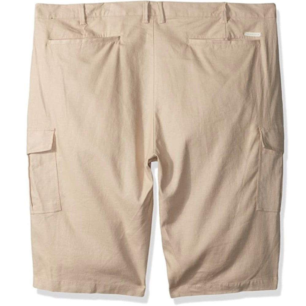Sean John Men's Big & Tall Lightweight 12.5" Stretch Shorts Moonlight Size 40T