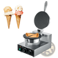 Waffle Cone Maker Electric 1230w Stainless Steel