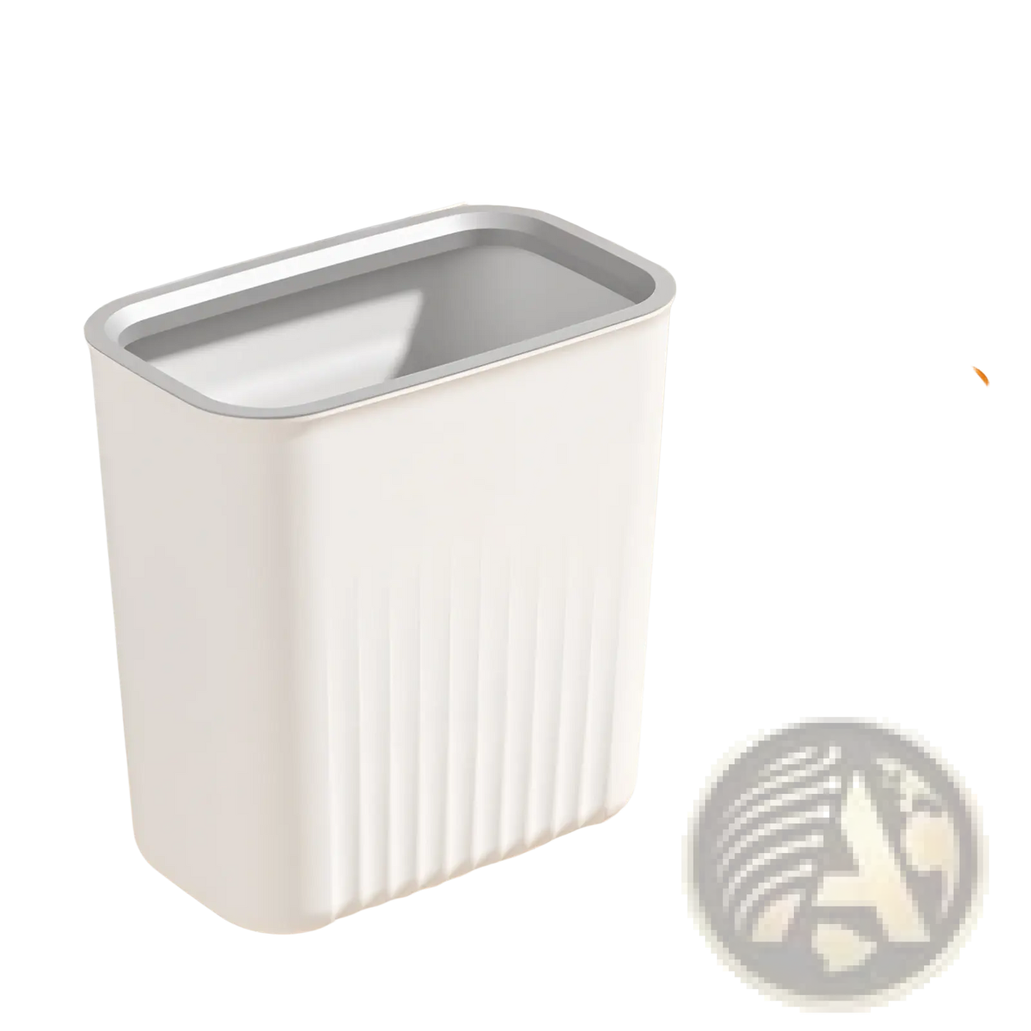 Wall Mounted Kitchen Trash Bin with Lid 9l