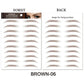 Natural Waterproof 4d Hair Like Eyebrow Tattoo Stickers