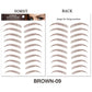 Natural Waterproof 4d Hair Like Eyebrow Tattoo Stickers