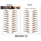 Natural Waterproof 4d Hair Like Eyebrow Tattoo Stickers