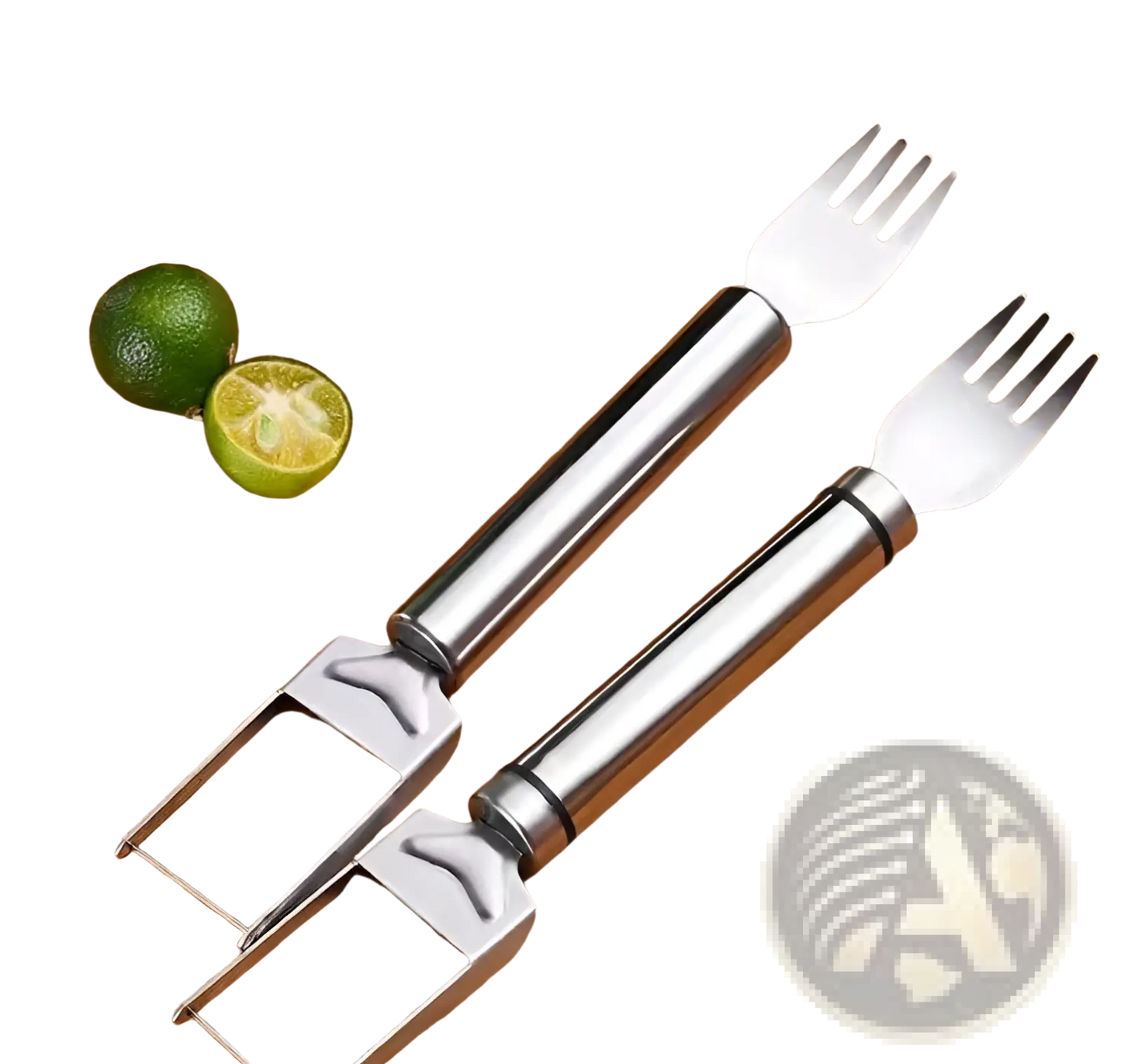 Watermelon Slicer Fork Stainless Steel Cutting Tool