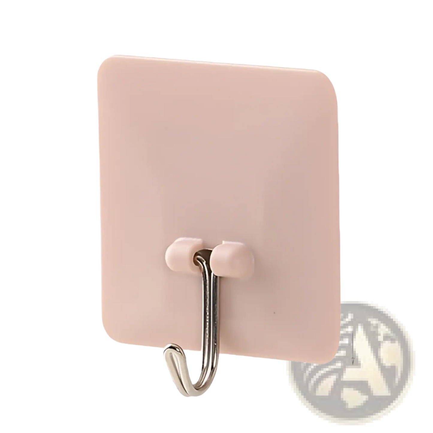 Waterproof Adhesive Wall Hooks with Metallic j Hook
