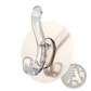 Waterproof Adhesive Wall Hooks with Metallic j Hook