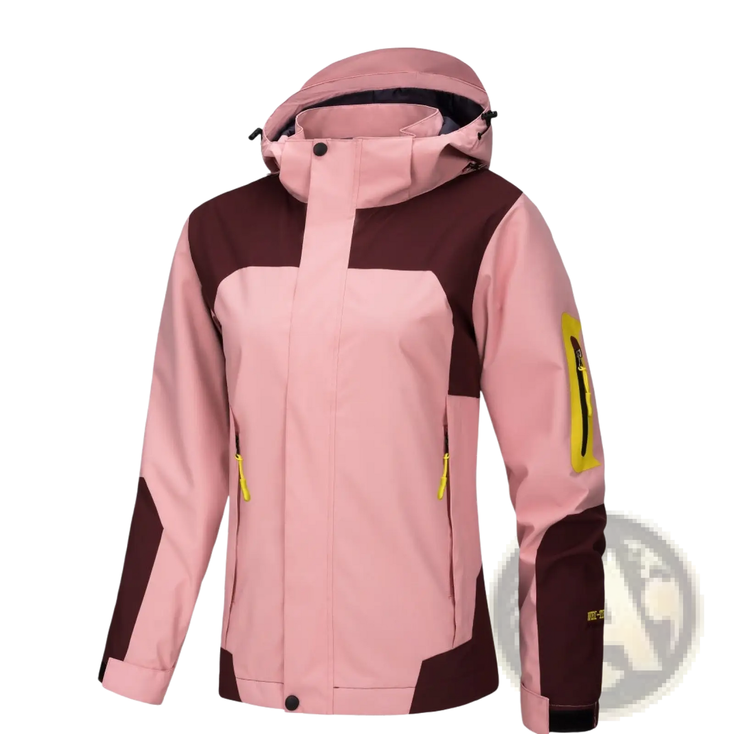 Waterproof Hooded Outdoor Shell Jacket for Men and Women