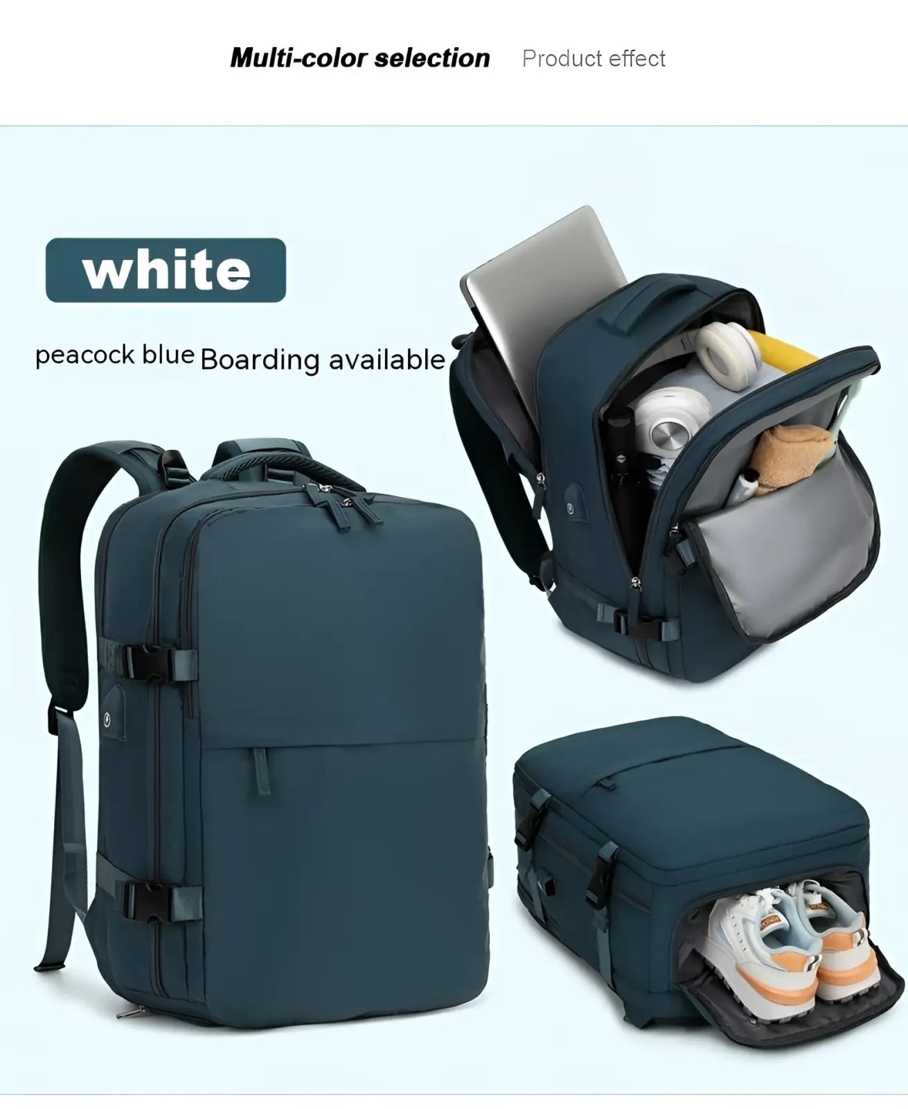 Waterproof Laptop Travel Backpack with Compartments
