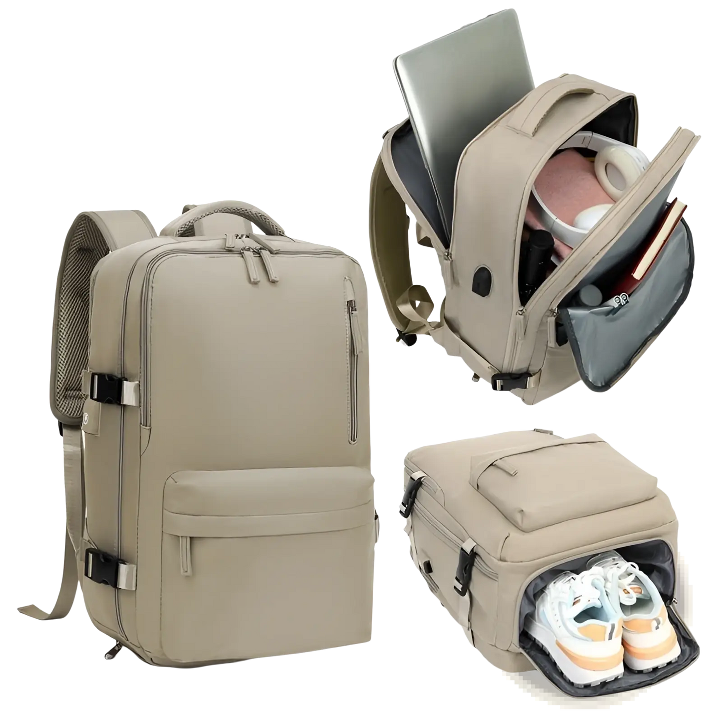 Waterproof Laptop Travel Backpack with Compartments