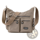 Waterproof Multi Pocket Nylon Crossbody Shoulder Bag
