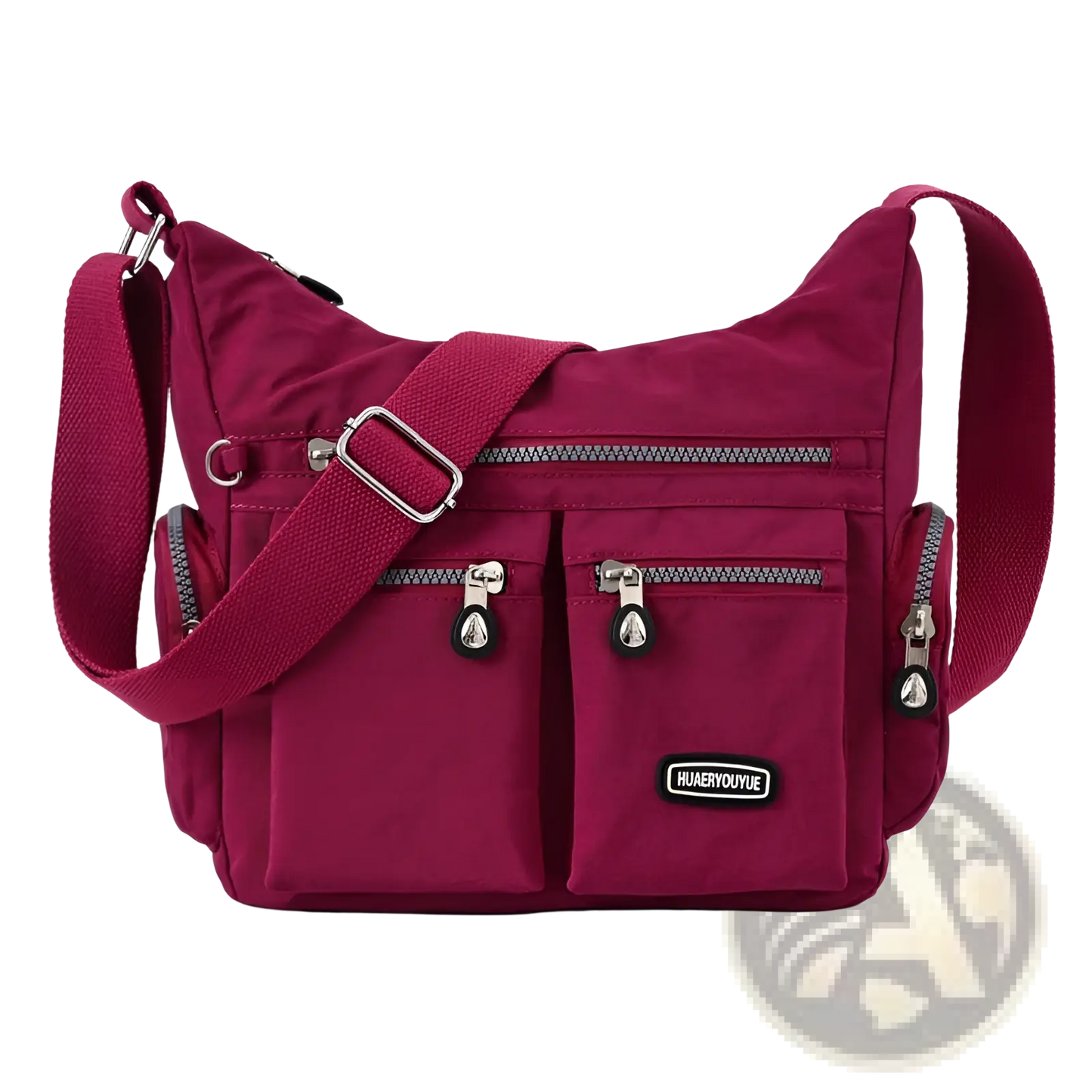 Waterproof Multi Pocket Nylon Crossbody Shoulder Bag