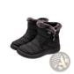 Waterproof Winter Snow Boots Quilted Plush Ankle Shoes