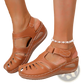 Wedge Platform Sandals for Women Roman Style Summer Shoes