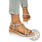 Wedge Sandals for Women Woven Espadrille Flats