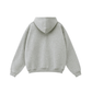Compliments Where Do I Go? Gray Zip-Up Hoodie