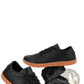 Wide Toe Leather Shoes Minimalist Non Slip Sneakers