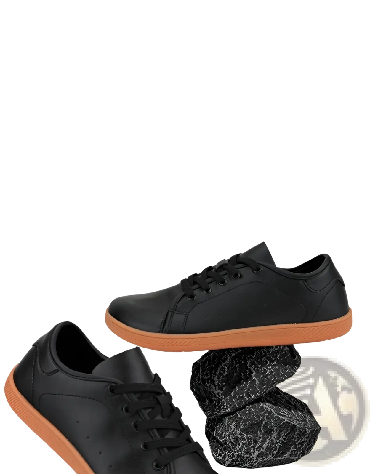 Wide Toe Leather Shoes Minimalist Non Slip Sneakers