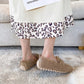 Plush Faux Shearling Winter Loafers with Chunky Sole