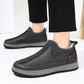 Men's Fleece Lined Slip on Winter Snow Boots