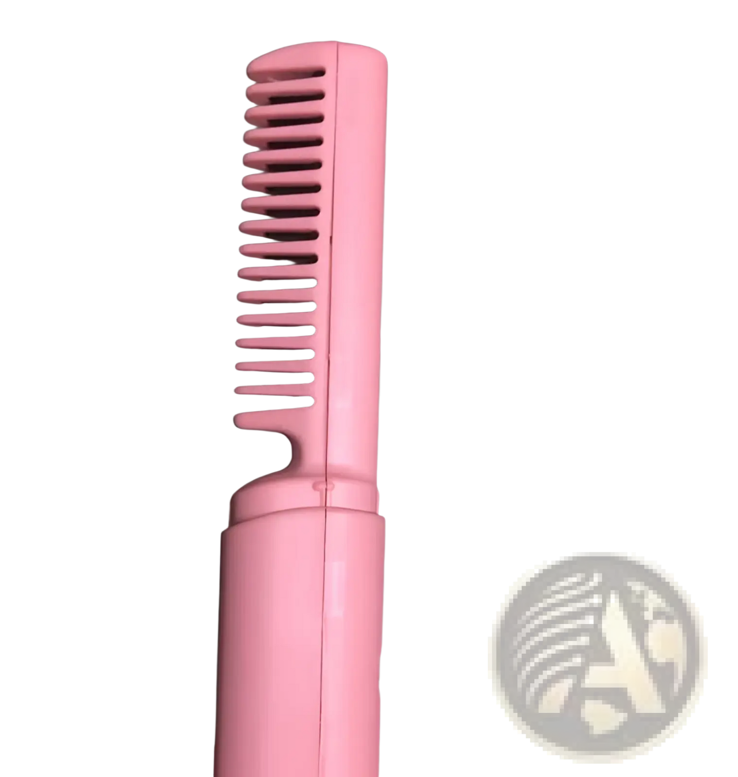 Wireless Hair Straightener Brush Portable Ceramic Comb