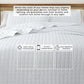 Box-Stitched Seersucker Quilt Set - Seersucker Collection