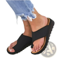Women Flat Slide Sandals Open Toe Plus Size 43