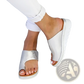 Women Flat Slide Sandals Open Toe Plus Size 43