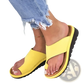Women Flat Slide Sandals Open Toe Plus Size 43