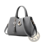 Women Leather Tassel Handbag Large Shoulder Tote Bag
