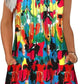 Women's Loose Geometric and Tropical Summer Beach Dress