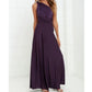 Multiway Satin Halter Neck Maxi Party Dress