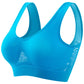 Seamless Plus Size Moisture Wicking Mesh Sports Bra