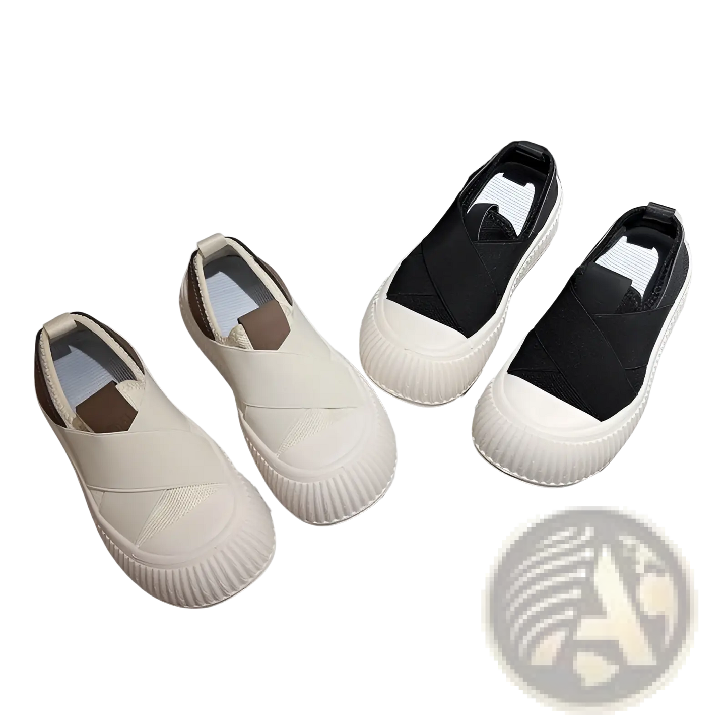 Women Retro Breathable Slip on Casual Sneakers