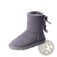 Women Snow Boots Warm Suede Fur Bow Winter Ankle Boots