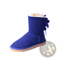 Women Snow Boots Warm Suede Fur Bow Winter Ankle Boots
