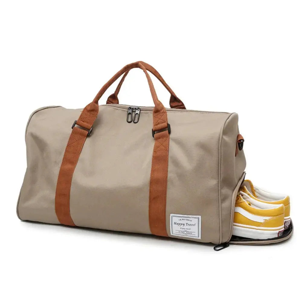 Women's Canvas Gym and Weekend Travel Duffel Bag