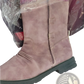 Women Winter Snow Boots Suede Mid Calf Martin Shoes