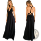 Women's Boho Multiway Halter Neck Flowing Maxi Dress
