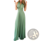 Women's Boho Multiway Halter Neck Flowing Maxi Dress
