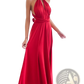 Women's Boho Multiway Halter Neck Flowing Maxi Dress