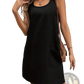 Women's Casual Sleeveless Denim Style Button Mini Dress