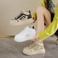 Women's Chunky Platform Breathable High Top Sneakers