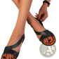 Women's Flat Leather Sandals Minimalist Strappy Shoes