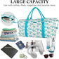 Women's Floral Travel Bag with Toiletry Pouch